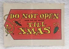Vintage Impko Funny Luggage Sticker 