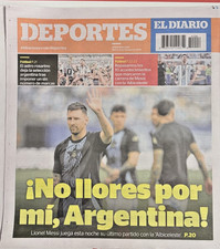 Lionel Messi Last Game With Argentina National Team El Diario NY  10/6/2026 picture
