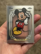 MICKEY MOUSE 2024 TOPPS CHROME DISNEY BASE #1 picture