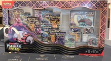 Pokemon Paldean Fates Great Tusk ex & Iron Treads ex Premium Collection 11 Packs picture