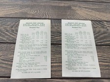 Vintage 1954 Gilman Hot Springs Hotel Rates & Accommodations Cards picture