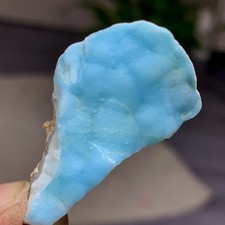 13G Natural larimar/hemimorphite Gorgeous rough raw Crystal Mineral Specimen== picture