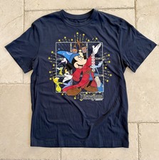 🔥Disney Parks - SORCERER MICKEY - DISNEYLAND - FANTASIA - T-Shirt - XXL💥 picture