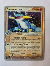 Pokémon TCG Swampert EX EX Team Magma Vs Team Aqua 95/95 Holo Ultra Rare   picture