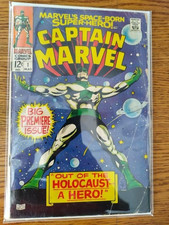 Captain Marvel #1 (1968) Avengers Lot Read Full Description picture
