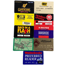 Expired Store Card Best Buy Book Stop B Dalton Waldenbooks Video Store Gameworks picture