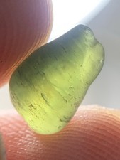 3.50 Crts Amazing nice piece of Green teal sapphire rough piece @madag picture