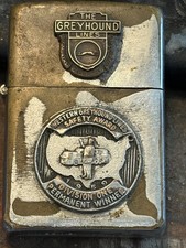 Zippo Lighter Greyhound Bus Lines picture