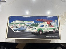 Hess Toy Rescue Truck 1994 Vintage Original Box Never Taken Out of Box picture