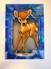 2024 Topps Chrome Disney Sapphire Edition 1 Bambi #15 - 1st Year Sapphire picture