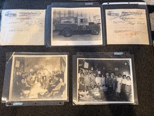Vintage Bacardi Memorabilia Collection Pictures And Check Bills picture