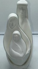 Gump's SF Nesting Set Fine Bisque Porcelain Holy Family Three Pieces picture