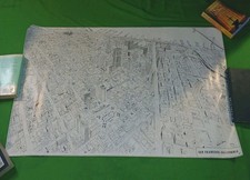 Vintage Robert M Sebring San Francisco California Pen Ink Map Poster Art  picture