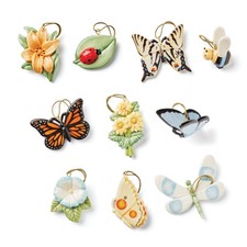 Lenox 894959 Butterfly Meadow 10 Piece Ornament Lenox Mixed Materials Holiday picture