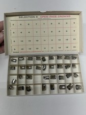 Vintage Ordont Children's Intermediate Aluminum Dental Temporary Crowns Kit picture