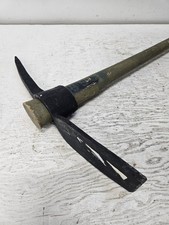 Vintage ATCO Germany 5 Lb Pick Axe Mattock Military 3 Ft Handle NOS picture