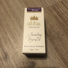 Abba JERUSALEM ANOINTING OIL 1/4oz FRANKINCENSE & MYRRH Biblical Fragrances NEW picture