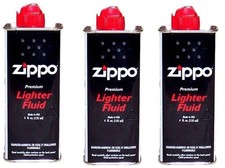 Zippo 4 fl.oz (118ml) Fluid Fuel 3 Can Value Pack  picture