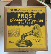 VTG Heat Lamp Penetray / Frost, General Purpose Health Model FH NOS Made in USA picture