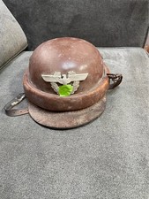 ww2 german police helmet picture