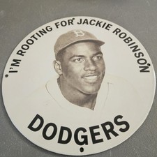 VINTAGE JACKIE ROBINSON BROOKLYN DODGERS 12