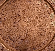 Etched Brass Tray 13