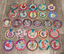 Pokemon 1998 Banpresto Battle Chip LOT - Pocket Monsters Rare Battle Chips  picture