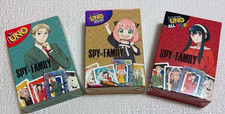 SPY x FAMILY UNO Flip 2026 McDonald's  happy meal  set of 3  complete  NEW Japan picture