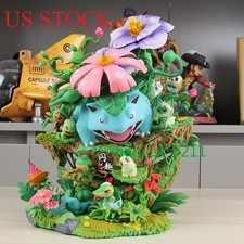 33cm EGG Studio Forest Group Grass Type Venusaur PVC Figure Statue Model Gift picture