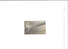 Lake Erie & Western Railway Pass 1881 picture