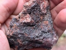 Rutile var. Sagenite on Quartz - N.E. of Nogales, Santa Rita Mountains, Arizona picture
