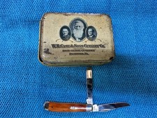 CASE XX USA 2017  BONE MINI TRAPPER KNIFE 6207 SS CASE EMPLOYEE  picture