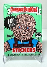 Garbage Pail Kids 10th Series wax packs - OS10 GPK 1987 factory sealed vintage picture