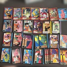 Dragon Ball Z GT Carddass Collection Majin Buu Goku Vegeta used Age 14+ picture