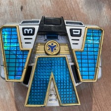 Vintage 1999 Power Rangers Lightspeed Rescue Titanium Ranger Morpher **TESTED** picture