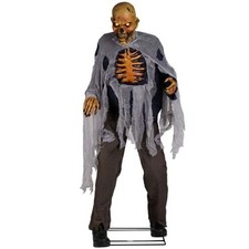 6FT Animated Lumbering Zombie Animatronic Halloween Decoration 2026 picture