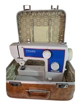 Rare 1976 Nelco SZA-521F American Bicentennial Edition Sewing Machine w/ Case picture