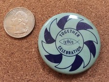 VINTAGE Celebrate Together Pinback Button picture