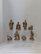 Vtg 80's Fontanini Simonetti Nativity Figures Holy Mary Baby Jesus  Depose Italy picture