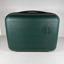 Starbucks - Mini Luggage Travel Handbag  Carrying Storage Hard Case, Green picture