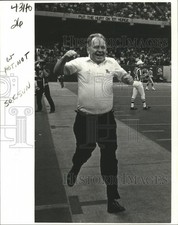 1985 Press Photo New Orleans Saints Football Team Owner Tom Benson - nos04657 picture
