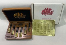 MAC TOOLS 2000 Limited Edition 24k Gold Plated 6 pc Allen Driver Hex Set picture