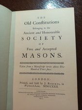 1870 The Old Constitutions Belonging to the Ancient Freemasonry masonic/156 picture