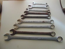 9 Vintage Williams Superrench  Combination Wrench Lot picture