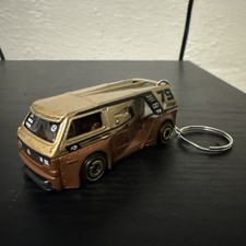 VW T3 Vanagon Custom Keychain 1:64 Diecast Hot Wheels Matchbox Gift picture