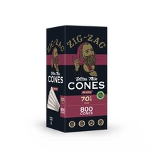 ZIG-ZAG Pre Rolled Cones Ultra Thin 70mm Size (800 Cones) Rolling Papers picture