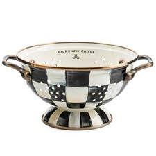 NEW MacKenzie-Childs Courtly Check Small Colander, US Stock picture