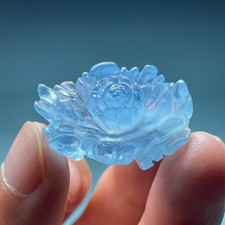 44Ct purify Heal Beautiful Aquamarine Crystal Quartz Reiki Specimen pendant picture