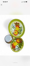 Vintage 60s/70s Enamel Fruit Set picture
