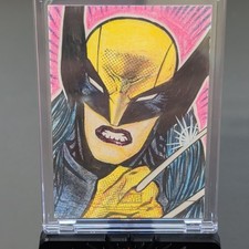 X-23 Sketch 2026 Topps Marvel Comics John Paul Howard Autograph 1/1 Authentic picture